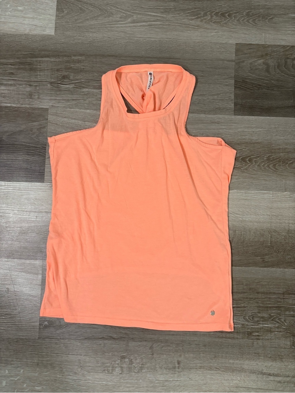 Fabletics Women’s Neon Coral Racerback Tank Top